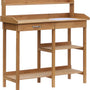 4Goodz Houten oppottafel Plantentafel met lade en bak
