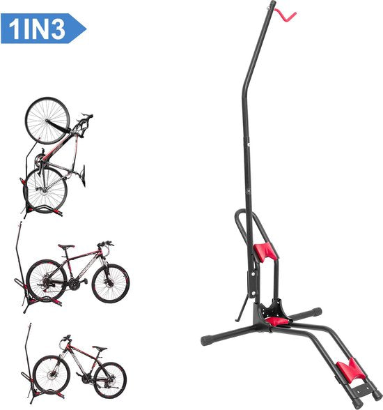 4toolz Universeel Display Fietsenrek Deluxe - fiets standaard - zwart