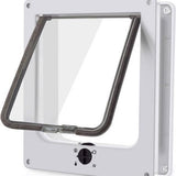 Pet Select Kattenluik met Tunnel - 4 Vergrendelingsstanden - Weerbestendig - L