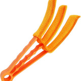 Jaloezie Reiniger - Oranje - 3 Extra Doekjes - 1 Microvezeldoek - Geschikt voor Luxaflex - Lamellen Schoonmaken