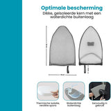 Kledingstomer Standaard met Handschoen – Verstelbare Stoomstandaard voor Kleding – 360° Draaibare Kledinghouder – Staande Kledinghanger voor Stomen & Ontkreuken