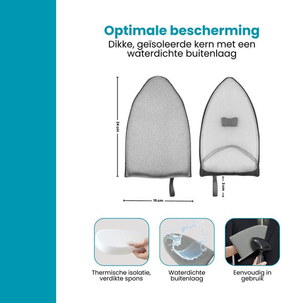 Kledingstomer Standaard met Handschoen – Verstelbare Stoomstandaard voor Kleding – 360° Draaibare Kledinghouder – Staande Kledinghanger voor Stomen & Ontkreuken