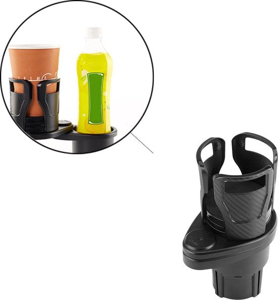Bekerhouder voor in de auto - Cupholder - Koffiehouder - Frisdrankhouder - 18,6 x 5,1 cm