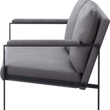 Zitbank voor 2 Personen - Grijs - 125 x 80 x 77 cm - Loveseat - Stijlvol en Comfortabel voor Elk Interieur
