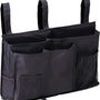 Bedside opslag zwart - Opbergzak voor naast bed - Bedside Pocket - Bed Organizer - 50,8 x 10,1 x 30,5 cm