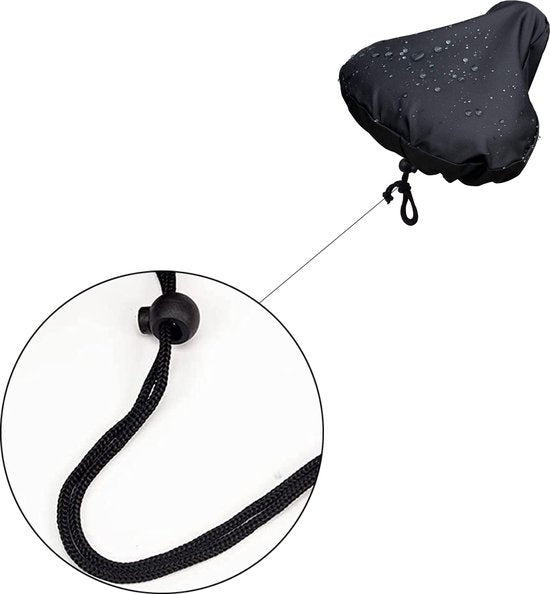 Zadelhoes Waterdicht - Zwart - Waterdicht - Fietszadelhoes - Universeel - Zadelhoes