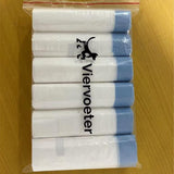 6 rollen Viervoeter Kattenbakzakken voor Zelfreinigende Kattenbak - Extra stevig - Automatische kattenbakzakken - 15 stuks per rol - 45×50CM