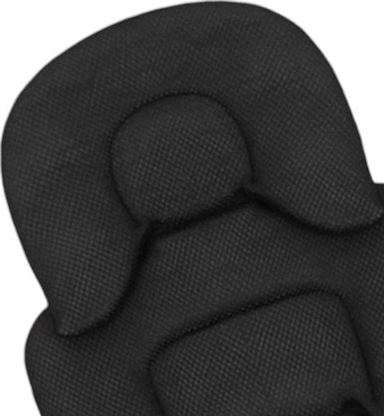 Kussen voor Babystoel - Zwart - Stoelverhoger - Kinderzitje - Autostoel