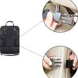 Autostoel Organizer met Tablet houder - 2 Stuks - Zwart - Kwalitatieve Stoelhouder - Opbergzak voor aan Autostoel - Autostoel Organizer Tablet Houder