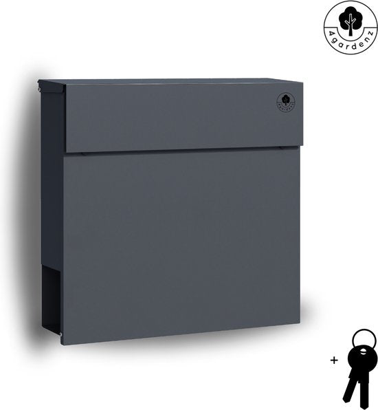 4gardenz® - Brievenbus Staal - Veilig Slot
