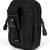 Heuptas Nylon - Schoudertas - Zwart - Veel Opbergruimte - Heuptasje Dames - Heuptasje Heren - Schoudertas Heren Crossbody - Schoudertas Dames Crossbody