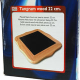 Tangram luxe solid wood blank zwarte ste