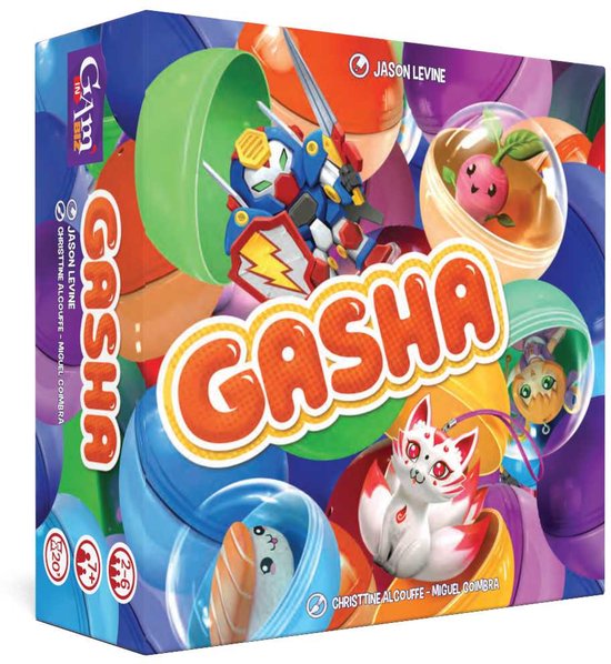 Gasha - Kaartspel voor 2 tot 6 spelers - Japans thema