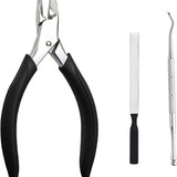 Nagelknip set - 3-delig - Nageltang voor harde teennagels - Nagelschaar - Manicure set - Pedicureset - Teennagelknipper