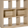 4goodz Boekenkast 8 Vakken 30x 97,5x100 cm - Eikenlook