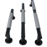 Luzzo® Fisso Soft Handgreep Badkamer/Toiletgreep - Zwart/Grijs