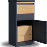 4gardenz® Pakketbrievenbus XL - Staande - Pakketbox - Antraciet