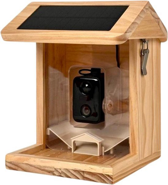 Viervoeter - Vogelvoederhuisje - Vogelhuisje met Camera - AI vogelherkenning - 1080 HD - Audio