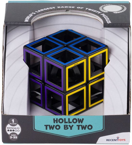 Recent Toys breinbreker kubus Hollow 2x2 puzzel voor kinderen en volwassenen.