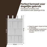 Multifunctionele Hangende Organizer - 8 Vakken - Opbergen met Stijl & Gemak