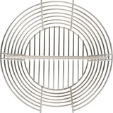 Kolenmand - Met Uitneembare Divider - Geschikt voor 21, 22, 23 en 24 Inch - RVS - Kamado Accessoires - BBQ Accessoires