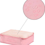 Packing Cubes - Roze - 9-delige set - Packing Cubes Compression - Optimale Koffer Indeling