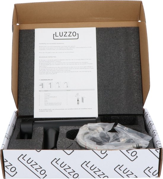 Luzzo® Como - RVS Wastafelkraan Laag