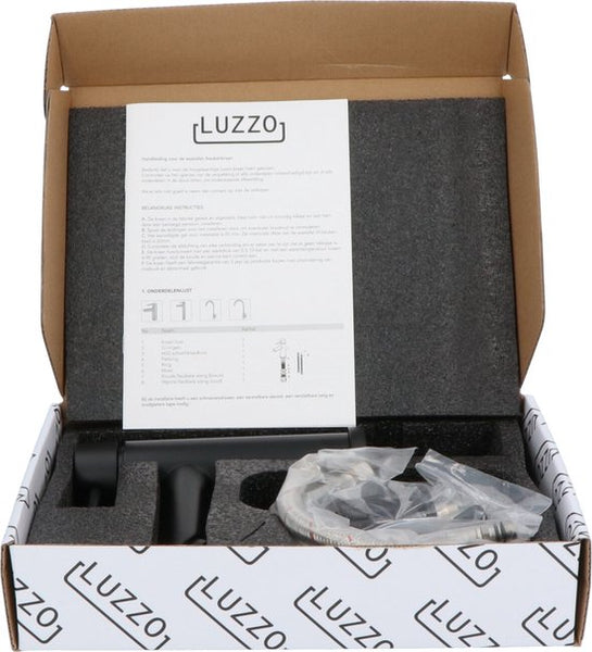 Luzzo® Como - RVS Wastafelkraan Laag