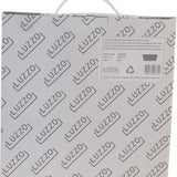 Luzzo® Regendouchekop extra Platte Hoofddouche Vierkant RVS Ø25 cm - Douchekop Zwart