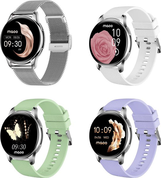 Maoo Ventura - Premium AMOLED Smartwatch Dames
