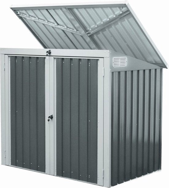 Westmann Containerombouw ISBS-T2D - Afvalbak opslag kliko ombouw voor 2 containers
