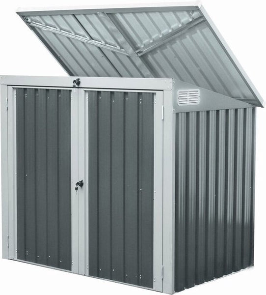 Westmann Containerombouw ISBS-T2D - Afvalbak opslag kliko ombouw voor 2 containers