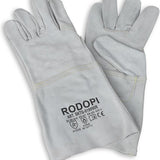 Rodopi® Lashandschoenen - 1 paar - Rundsplitleer - maat 10 XL