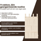 Multifunctionele Hangende Organizer - 8 Vakken - Opbergen met Stijl & Gemak
