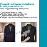 Kledingstomer Standaard met Handschoen – Verstelbare Stoomstandaard voor Kleding – 360° Draaibare Kledinghouder – Staande Kledinghanger voor Stomen & Ontkreuken