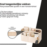 Handtas organizer - Bag in Bag - 11 ruime vakken - 17 9 Tasorganizer