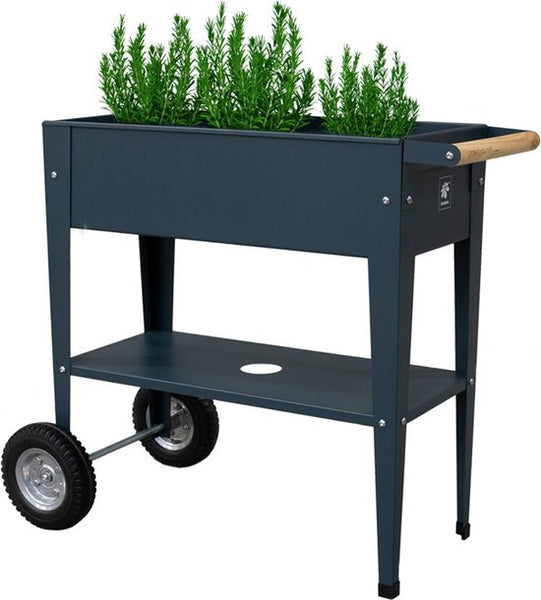 Herstera Garden® Plantenbak Barcelona HG08933901 - Verhoogde Moestuin - Antraciet