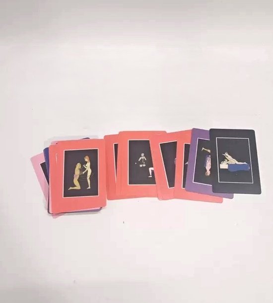 50 Positions of Bondage – Erotisch Kaartspel voor Koppels – Positiekaarten voor Intimiteit & Variatie – Volwassenen Spel