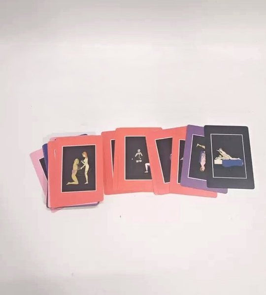 50 Positions of Bondage – Erotisch Kaartspel voor Koppels – Positiekaarten voor Intimiteit & Variatie – Volwassenen Spel