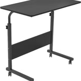 Laptoptafel op Wielen - In Hoogte Verstelbaar
