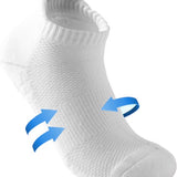 Hardloopsokken - 5 paar - Wit - Maat 36-40 - Hardloopsokken - Running Socks - Korte Hardloop Sokken - Sportsokken - Tennissokken - Hardloopsokken Heren - Hardloopsokken Dames - Sportsokken Heren - Spo