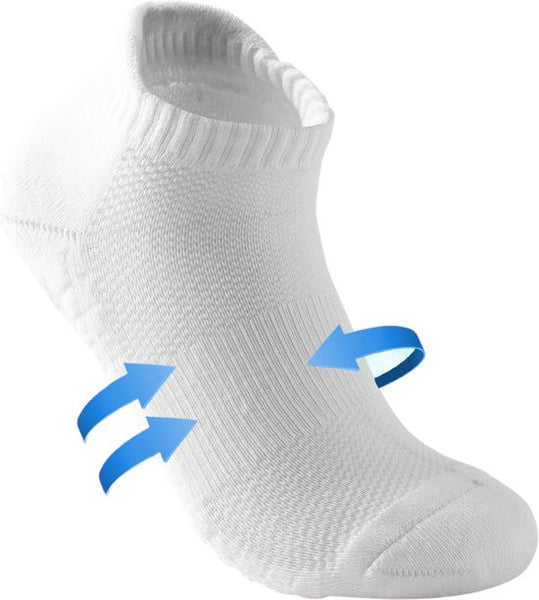 Hardloopsokken - 5 paar - Wit - Maat 36-40 - Hardloopsokken - Running Socks - Korte Hardloop Sokken - Sportsokken - Tennissokken - Hardloopsokken Heren - Hardloopsokken Dames - Sportsokken Heren - Spo