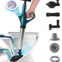 AKSA Home® WC Ontstopper - Gootsteenontstopper - Toilet Ontstopper - Ontstoppingsveer - Rioolontstopper - Groen