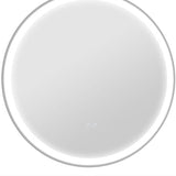 4goodz Ronde Badkamerspiegel 60 cm LED Verlichting - Zilver
