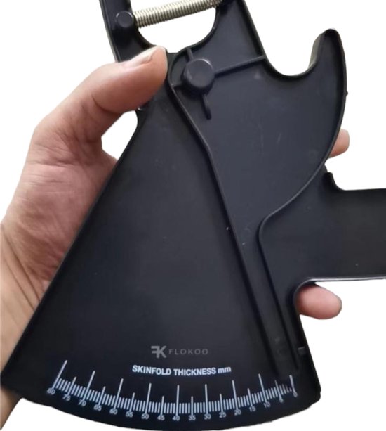 Vetmeter en Meetlint Lichaam - Complete Set - Huidplooimeter en Body Mass Tape - Lichaamsvet meten