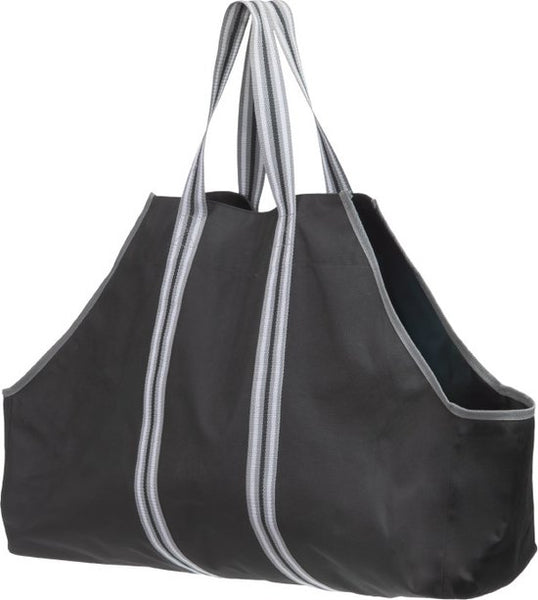 ShelterLogic® polyester brandhoutzak beuken | Zwart | 23 kg
