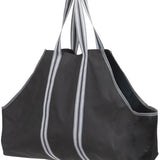 ShelterLogic® polyester brandhoutzak beuken | Zwart | 23 kg
