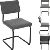Set 2 stuks Comfortabele Eetkamerstoel