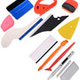 Car Wrap Gereedschapset - 11 Delig - Car Wrap Folie Set - Ramen Blindeer Folie Gereedschap