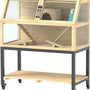 4goodz Hamsterkooi van Hout 87x43x101 cm Knaagdierkooi